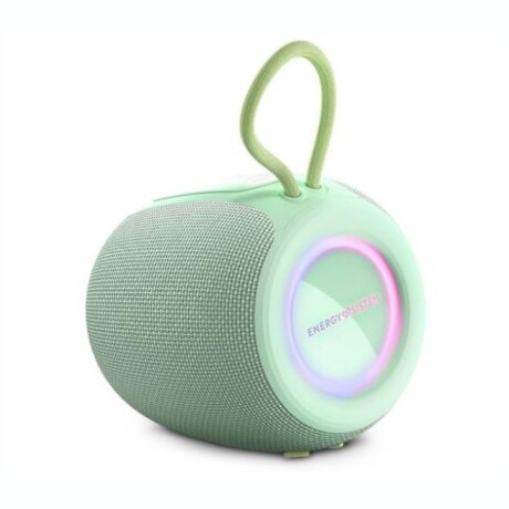 PARLANTE PORTATIL ENERGY SISTEM BLOOM BT Parlante Inalámbrico ENERGY SISTEM Bloom BT IPX6 Con Luz RGB - Mint