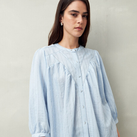 CAMISA ANTON Celeste