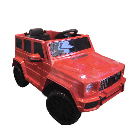 Auto Eléctrico Con Control Remoto, Luz y Música 92 x 48 x 52 cm ROJO