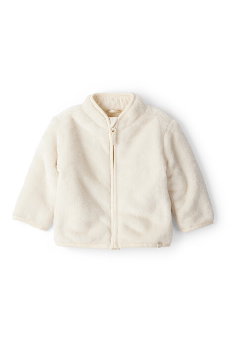 Campera de sherpa, marfil Sin color