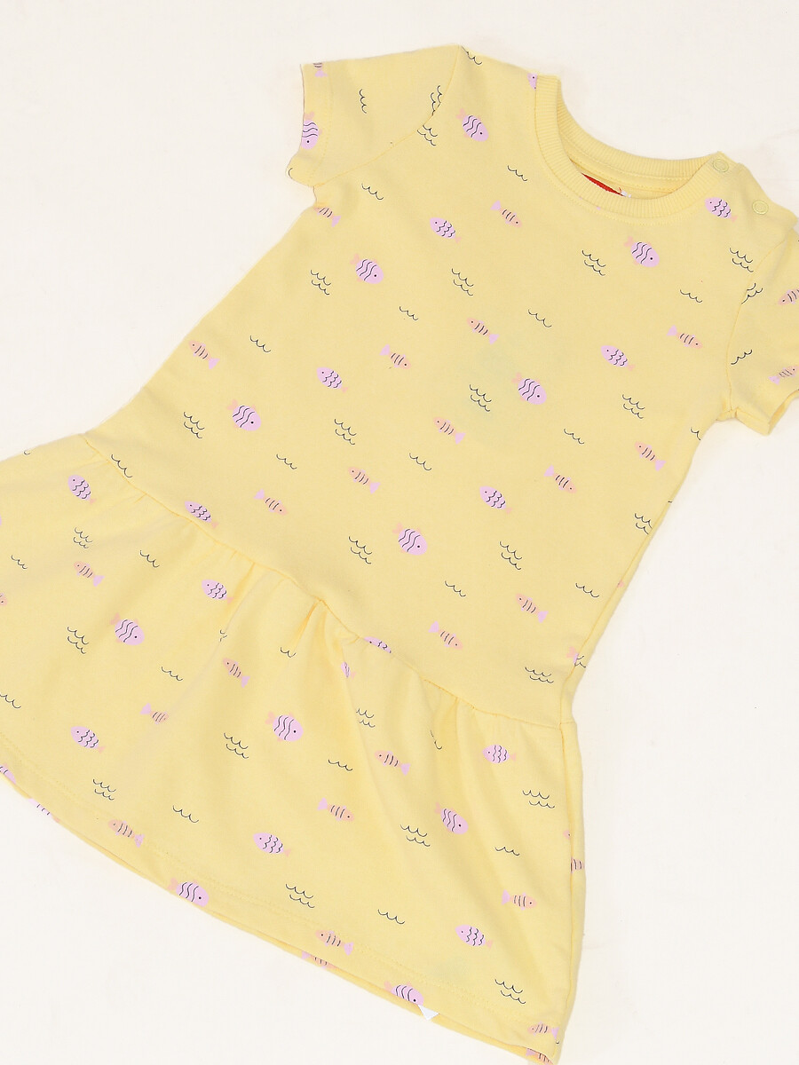 VESTIDO POPI PECES - AMAR. PASTEL 