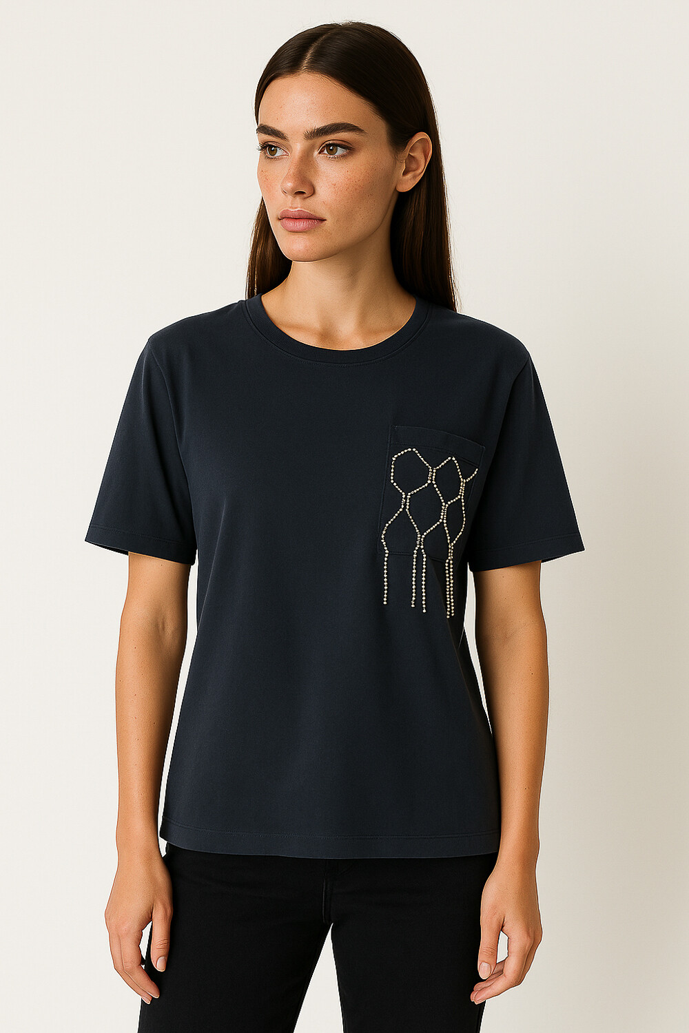 Remera Pazin Gris Oscuro