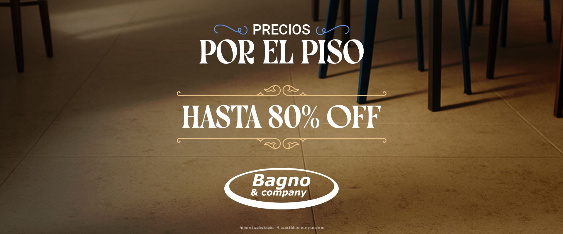 Precios por el piso