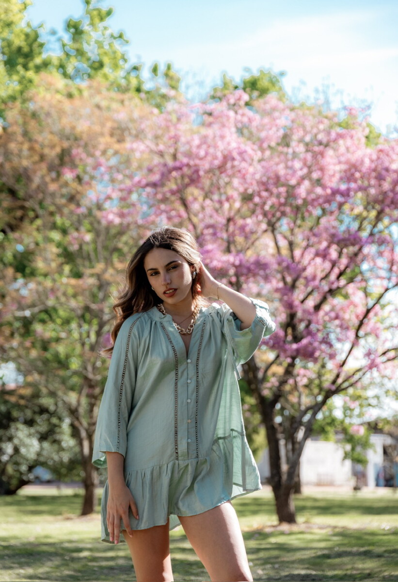 Vestido Emilia - verde 