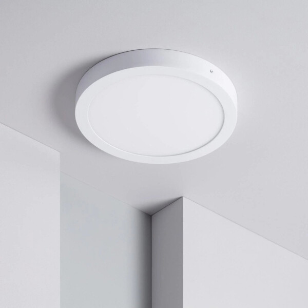 Set x4 Plafon Led 24w Panel Redondo Spot Luz Calidad Techo Set x4 Plafon Led 24w Panel Redondo Spot Luz Calidad Techo