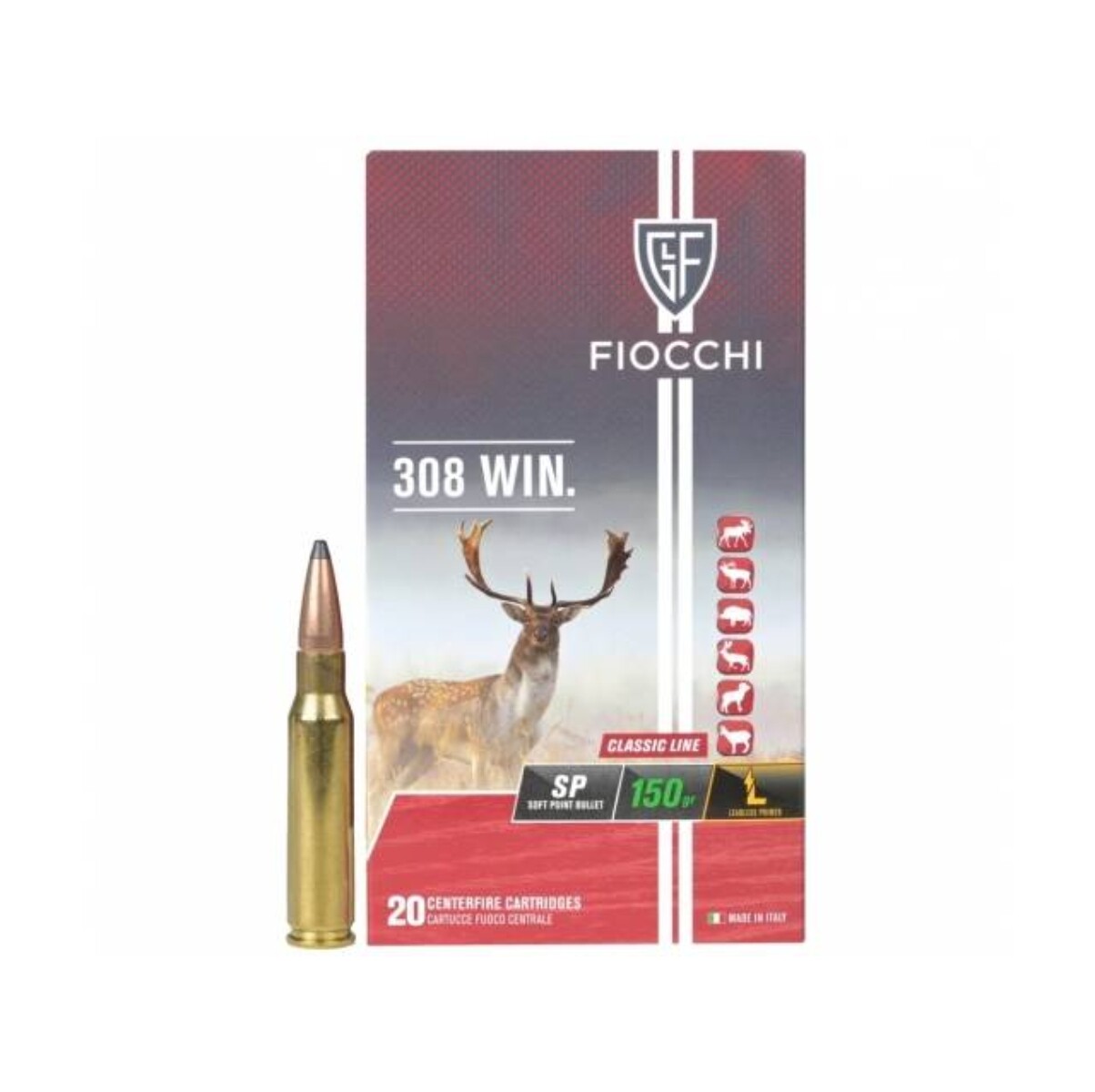 BALA FIOCCHI CAL 308WIN 150GRS 