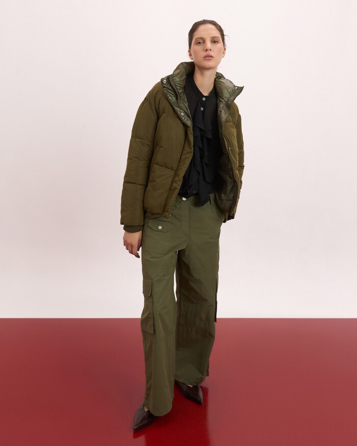Puffer Borbon Camuflado