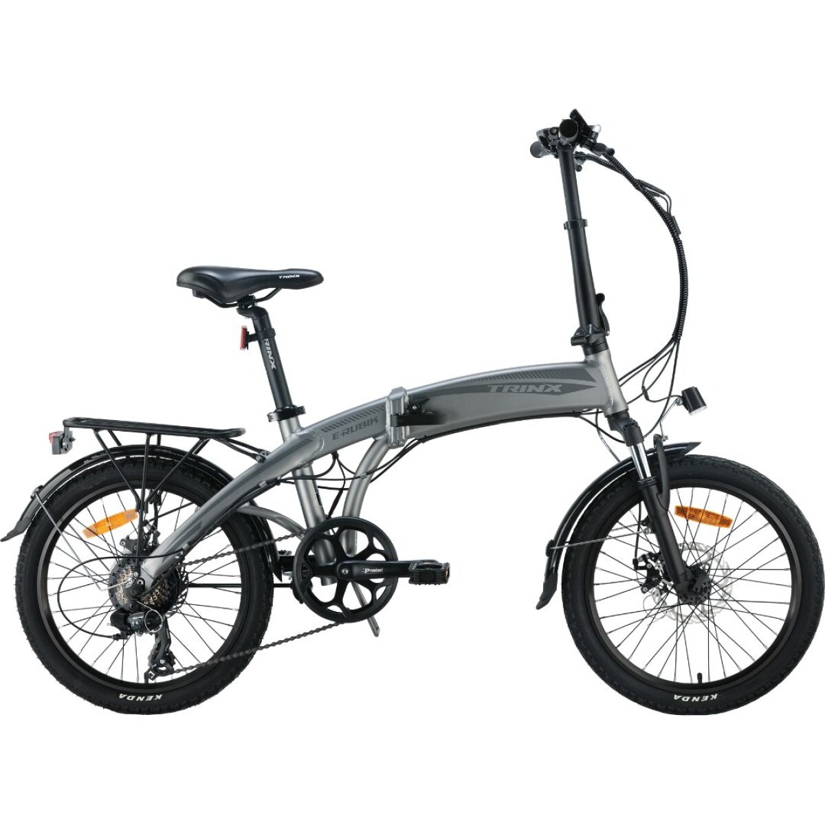 Bicicleta Eléctrica Trinx E-Rubik Gris 