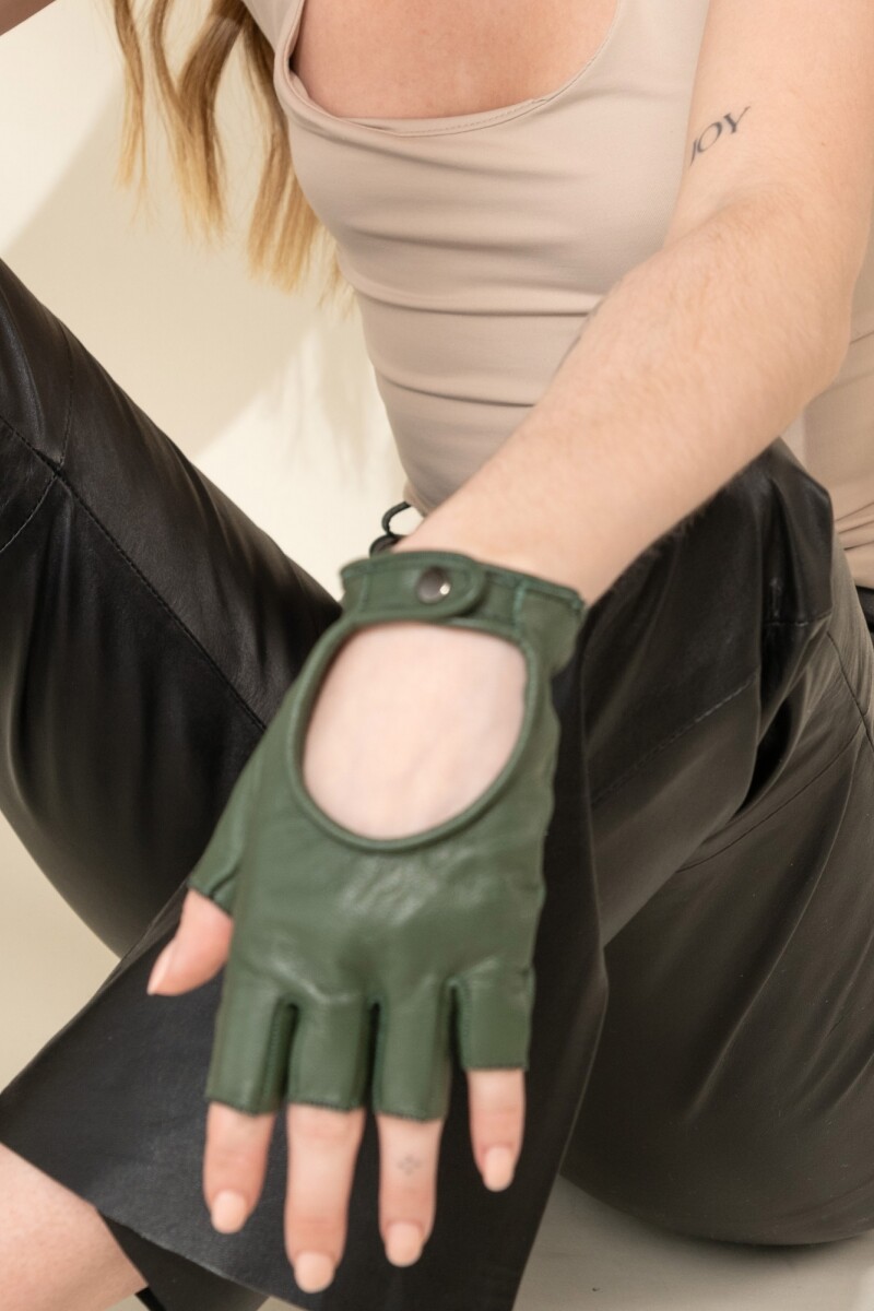 Guantes de Conducir Verde