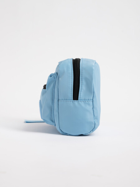 Necessaire con bolsillo Celeste
