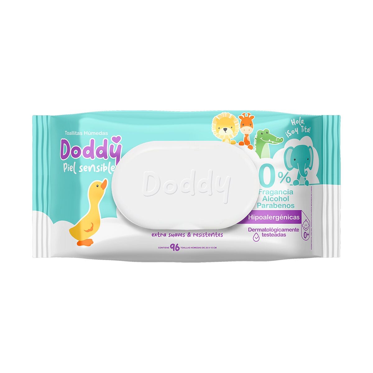 DODDY TOALLITAS HUMEDAS PREMIUN X 100 UN 