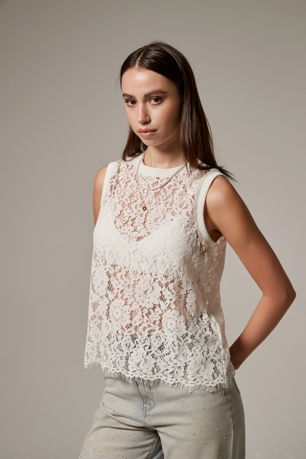 Musculosa Gulae Marfil / Off White