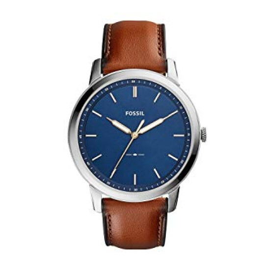 Reloj FOSSIL MINIMALIST Cuero Marron Esfera 44mm 0