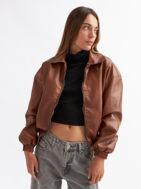 CAMPERA PATY MARRÓN