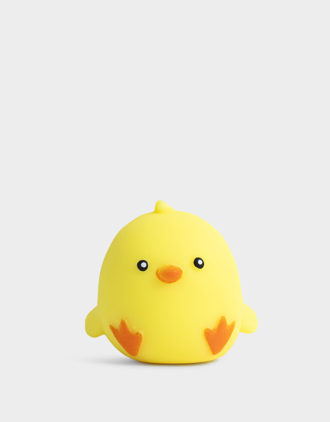 Lúdico Squishy Apretable De Pollito - Amarillo Claro