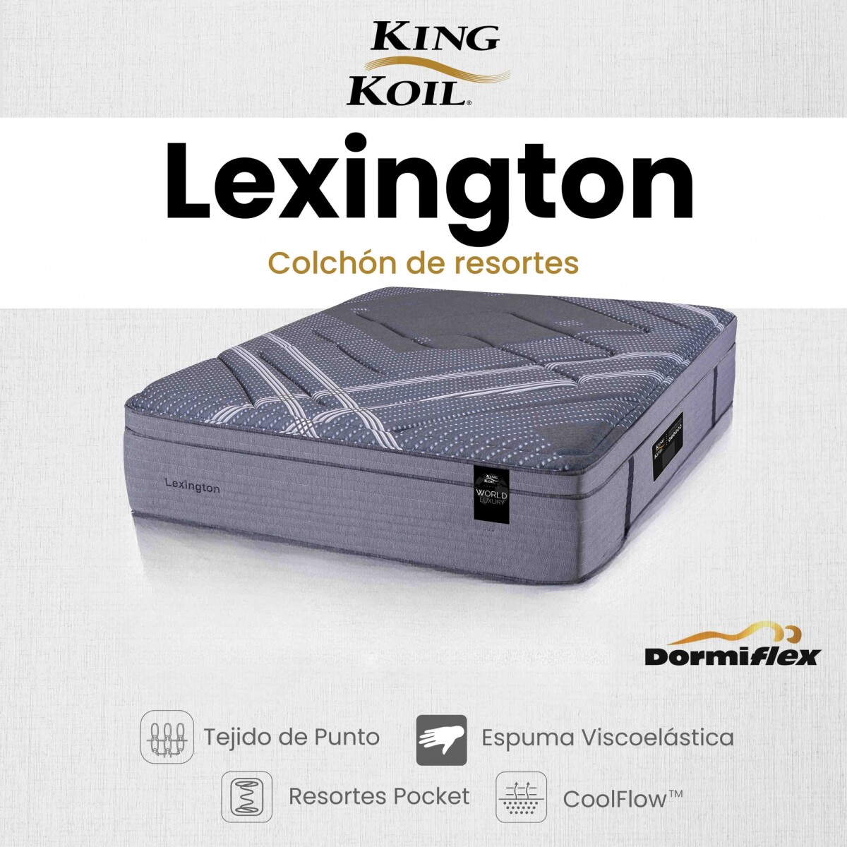 Colchón Lexington - Queen 160x200 