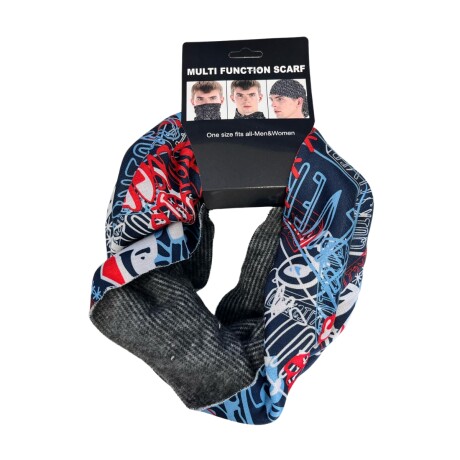 Buff cuellera con interior afelpado Celeste