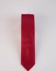 Corbata Microfibra Rojo Espiga