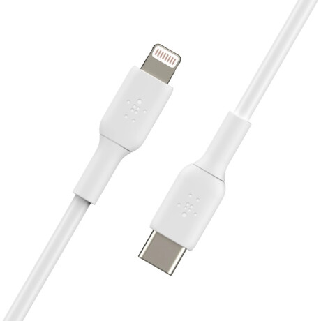 Cable De Carga Belkin Lightning A Usb-c 1mt Blanco (certificado Iphone) Cable De Carga Belkin Lightning A Usb-c 1mt Blanco (certificado Iphone)