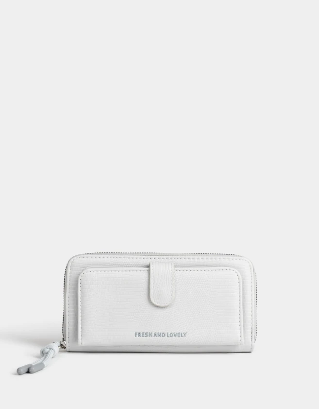 Ficheros Clasico Billetera Fichero Con Bolsillo - Azul Celeste