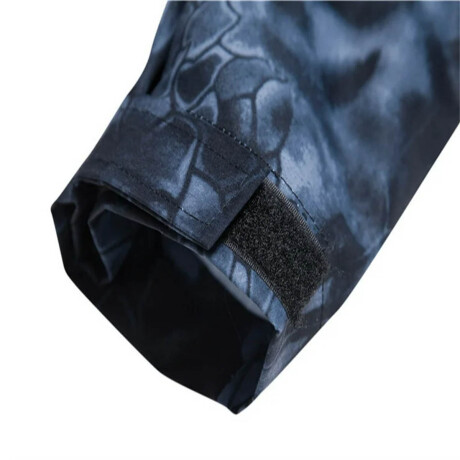 Buzo Uzspace Canguro Táctico Militar Con Capucha Azul