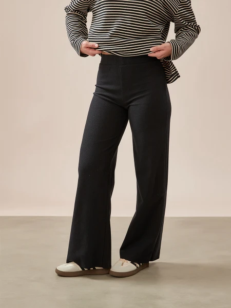 PANTALON NORA WIDE NEGRO