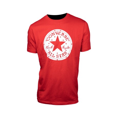 Remera Converse de Hombre - CHUCK PATCH STAR - 10006748A03 RED