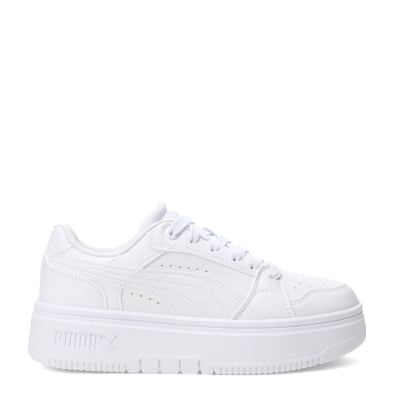 Championes de Mujer Puma Rebound Femme Low Plataforma Blanco