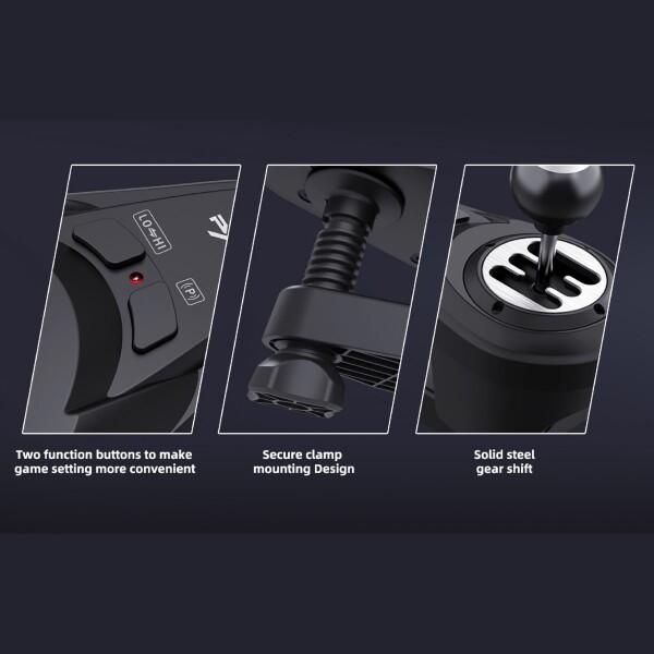 Palanca De Cambios 6+1 A7 Pxn Ps3 Ps4 Xbox PALANCA DE CAMBIO PXN 6+1 A7