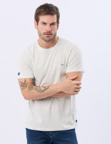 REMERA BÁSICA DE ALGODÓN Gris