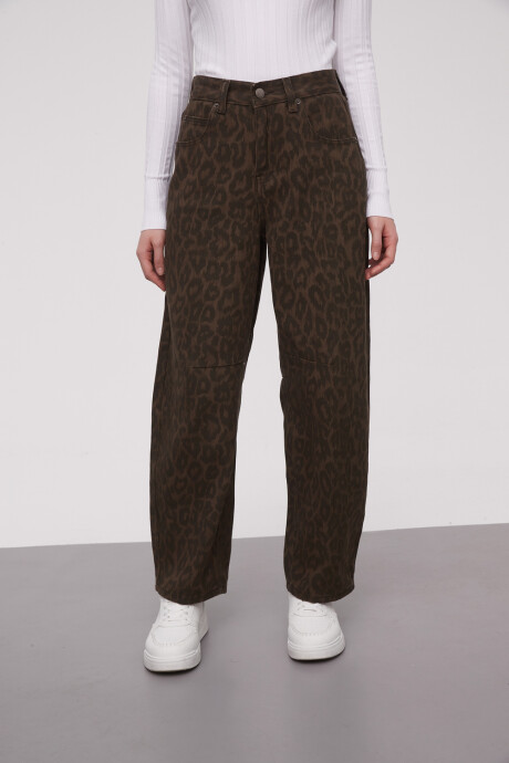 Pantalon Mandol Estampado 1