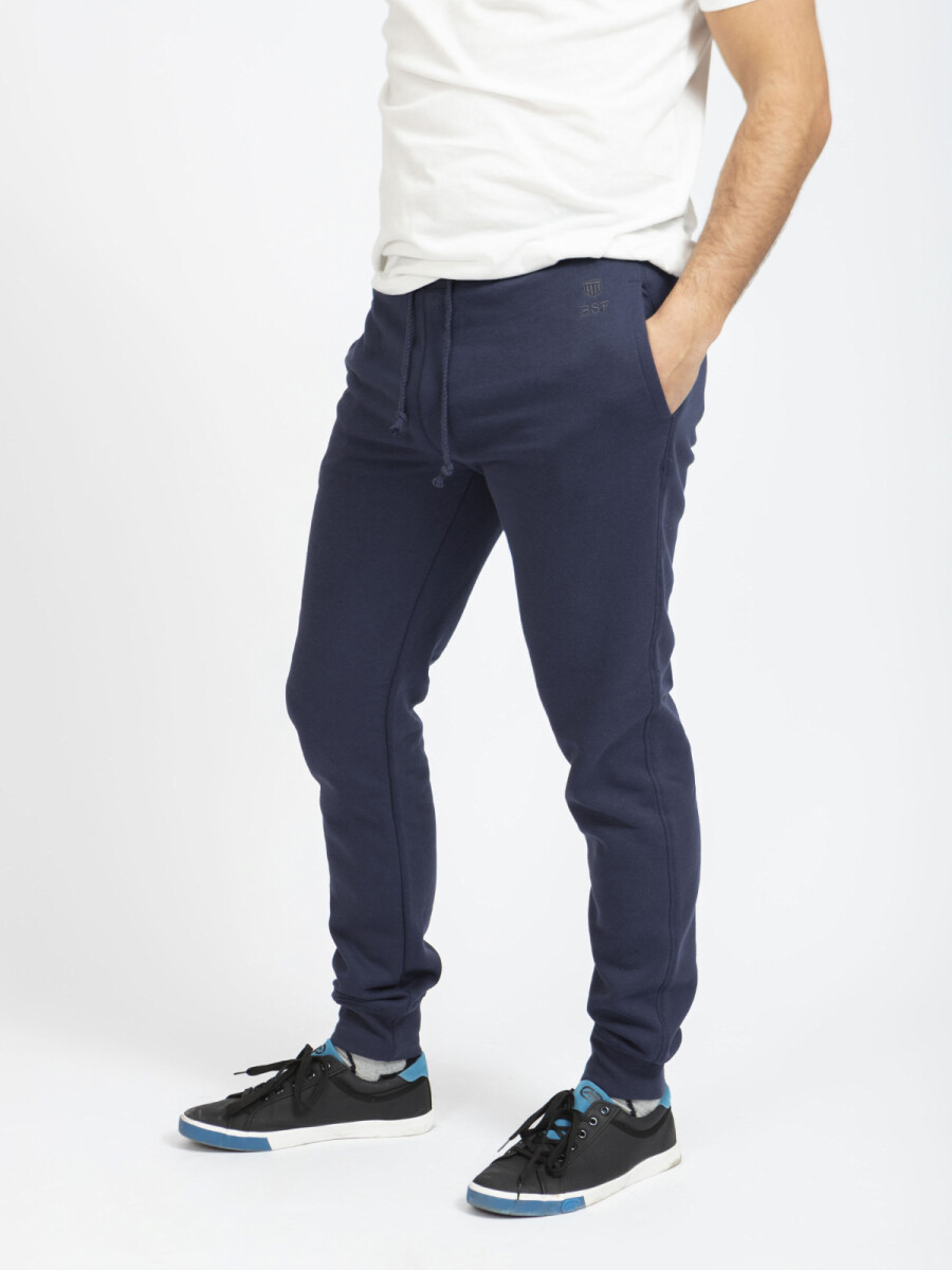 Pantalón Felpa - Navy 