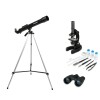 Combo Científico Celestron – Telescopio, Microscopio y Binoculares Combo Científico Celestron – Telescopio, Microscopio y Binoculares