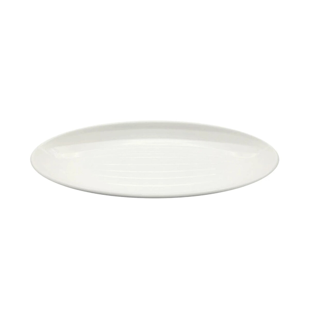 FUENTE OVAL 41.5X18X4CM PORCELANA BLANCO 