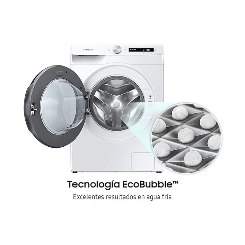 Lavasecarropas Samsung 10,5kg/7kg WD10T White