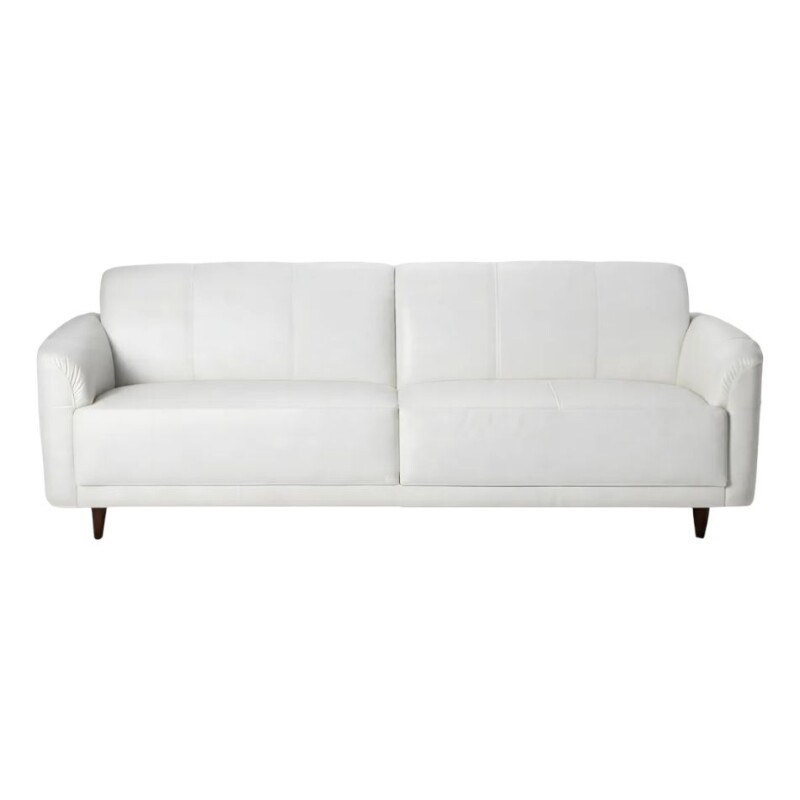 SOFA 3 CUERPOS - 100% CUERO - MODELO MARBELLA - COLOR BLANCO TIZA SOFA 3 CUERPOS - 100% CUERO - MODELO MARBELLA - COLOR BLANCO TIZA