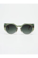 Lentes Tiwi Venus Bicolor Shiny Gradient Green With Green Gradient Lenses