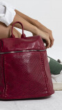 MOCHILA SANTORINI GRANATE