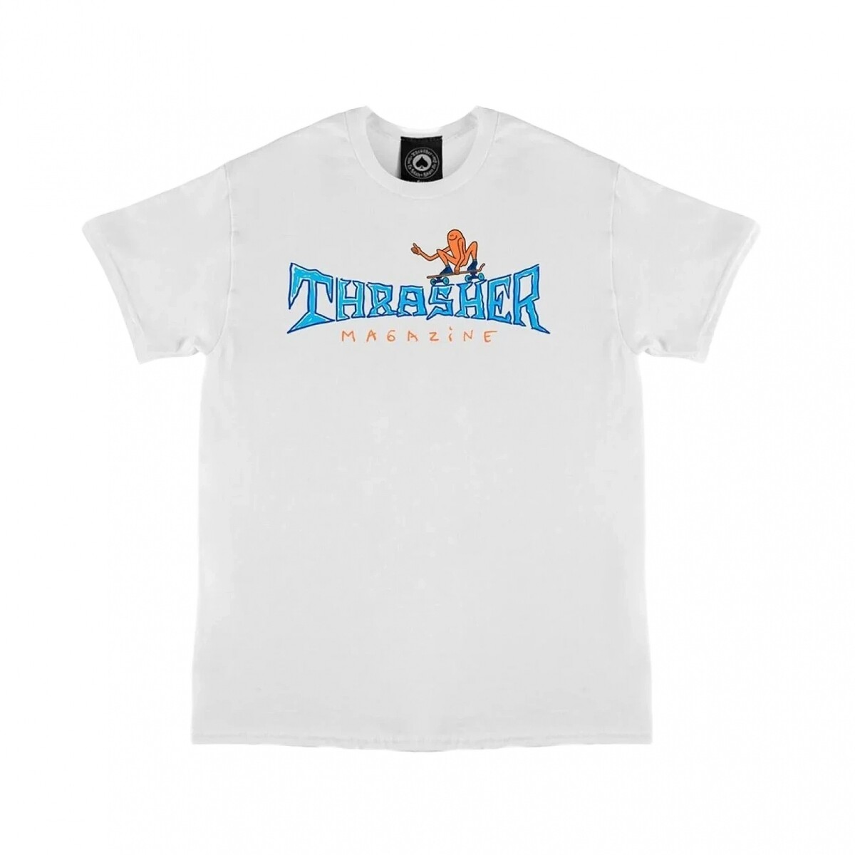 REMERA THRASHER GONZ THUMBS UP - White 