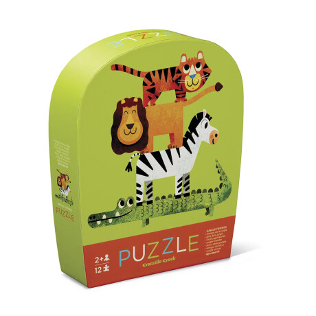 Puzzle Crocodile Creek 12 Piezas 22 x 30 cm - JUNGLA Puzzle Crocodile Creek 12 Piezas 22 x 30 cm - JUNGLA