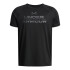 UA Tech Split Wordmark SS-ORG BLK-003