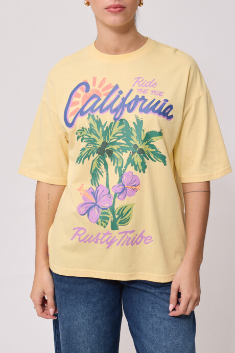 T-SHIRT TUITO RUSTY Amarillo