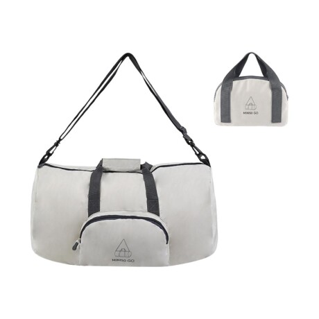 Bolso de viaje beige