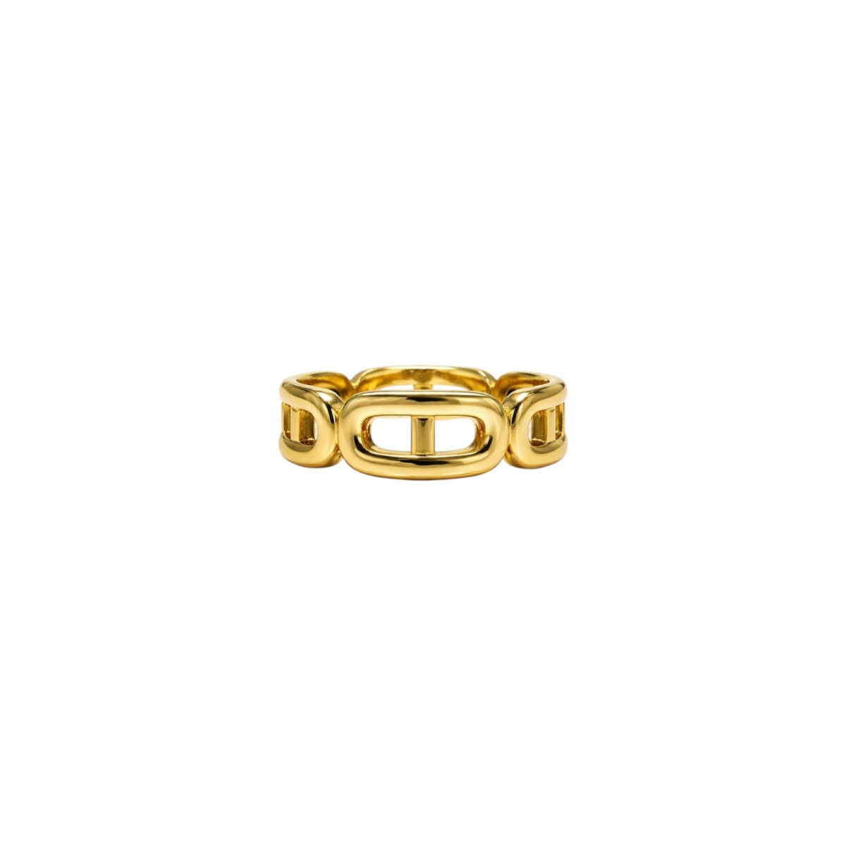 Anillo force en barra -Oro bajo-Sin Piedra-AN8566 - sinpiedra 