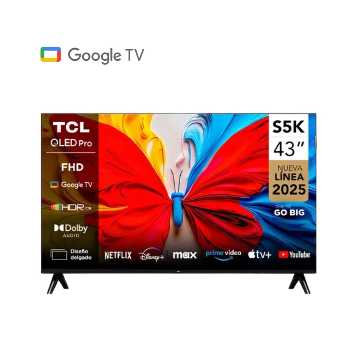 SMART TV 43" TCL - QLED FHD 