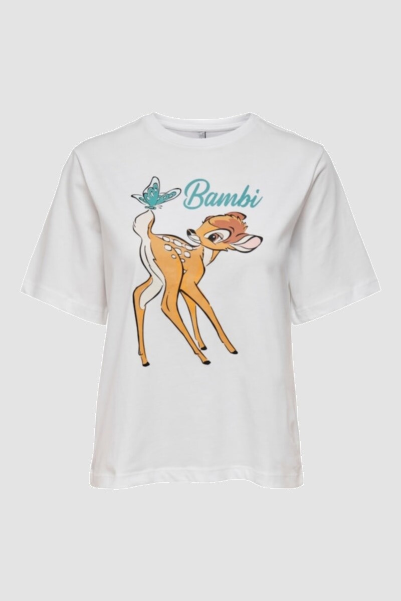 Camiseta Disney Bambi - Bright White 