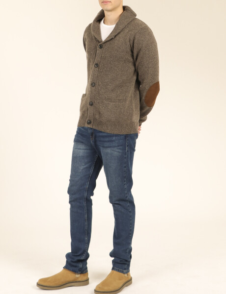 Cardigan C/ Coderas Harry Tostado