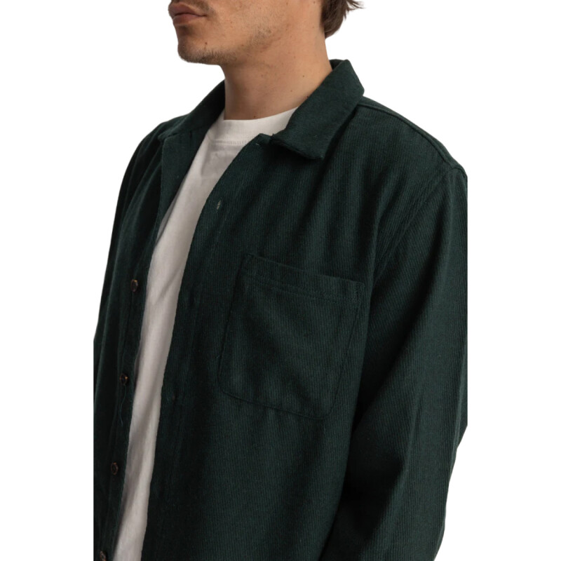 Camisa ML Rhythm Meadow Ls Shirt - Verde Camisa ML Rhythm Meadow Ls Shirt - Verde