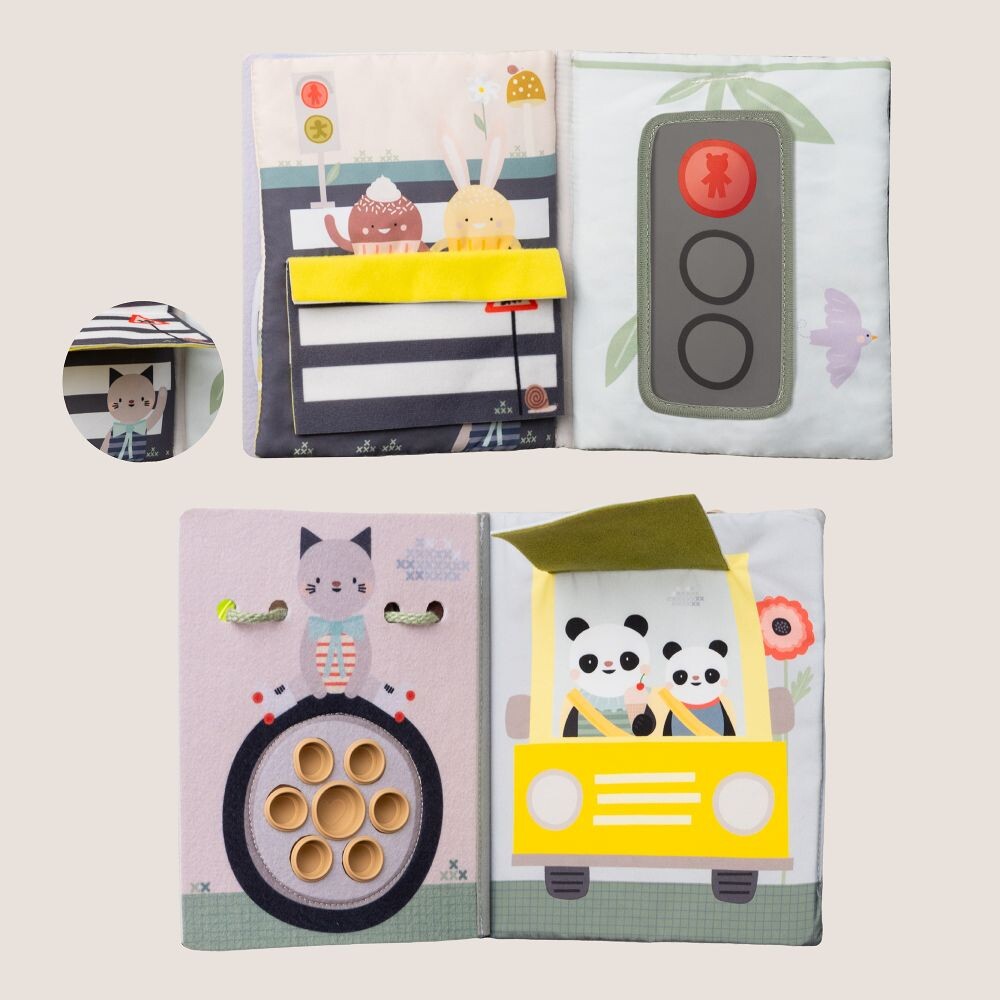 Libro de actividades para pequeños viajeros taf toys Libro de actividades para pequeños viajeros taf toys