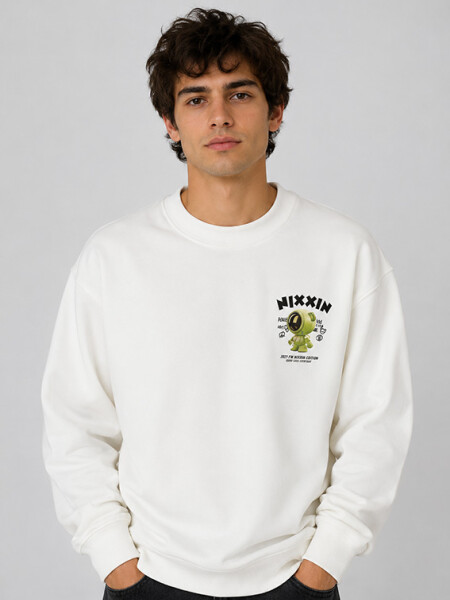 BUZO OXX 8146 nixxin BLANCO